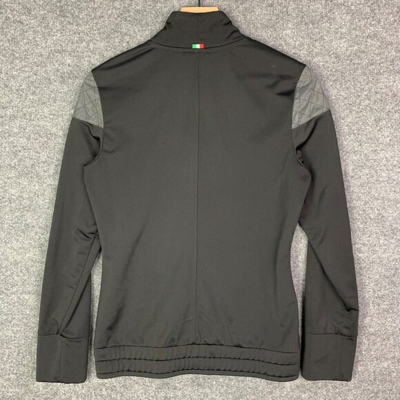 Puma Ferrari Jacket Long Sleeve Full Zip Track Black Size Small women - Picture 2 of 9